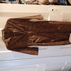 Very Cute Animal Print Dress/ Longer Top